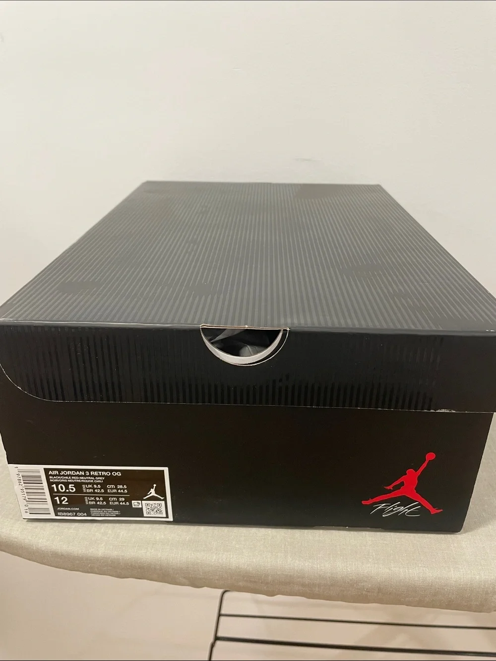 Air Jordan 3 Retro OG Rare Air new 10.5